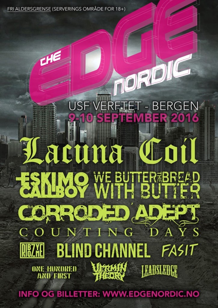 Lacuna Coil at Edge Festival / Norway Emptyspiral